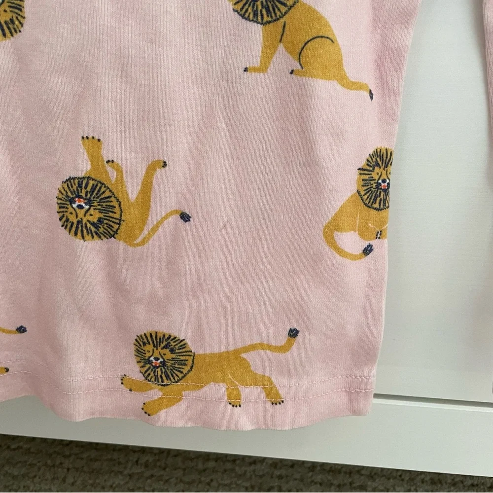 Hanna Anderson Lion Print Sleep Shirt Size 4